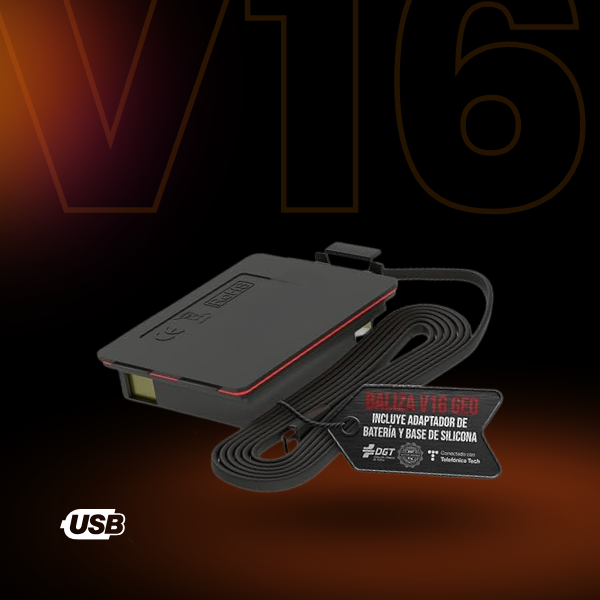 VIGILUZ V16 Beacon Kit – Geolocable Emergency Light | DGT3.0 Approved