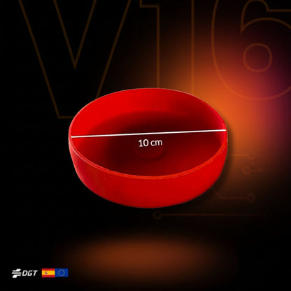 🧲 Ventosa de Silicona para Baliza VIGILUZ V16 (Fijación en Cristales y Superficies No Metálicas)